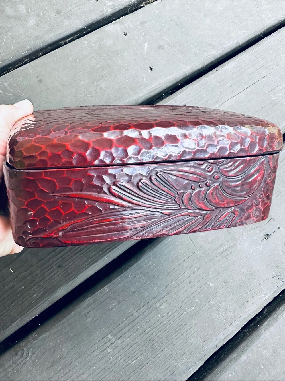 Vtg Kamakura Crawfish Box